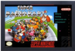 Framed - Super Mario Kart